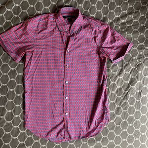Marc Jacobs Short Sleeve Plaid Button Down